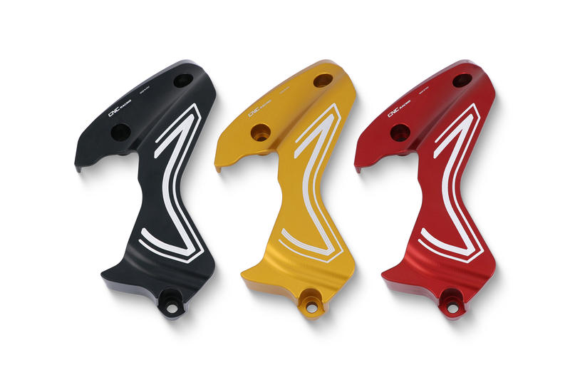 CLOSEOUT OS - CNC Racing - Front Sprocket Cover - Color Red