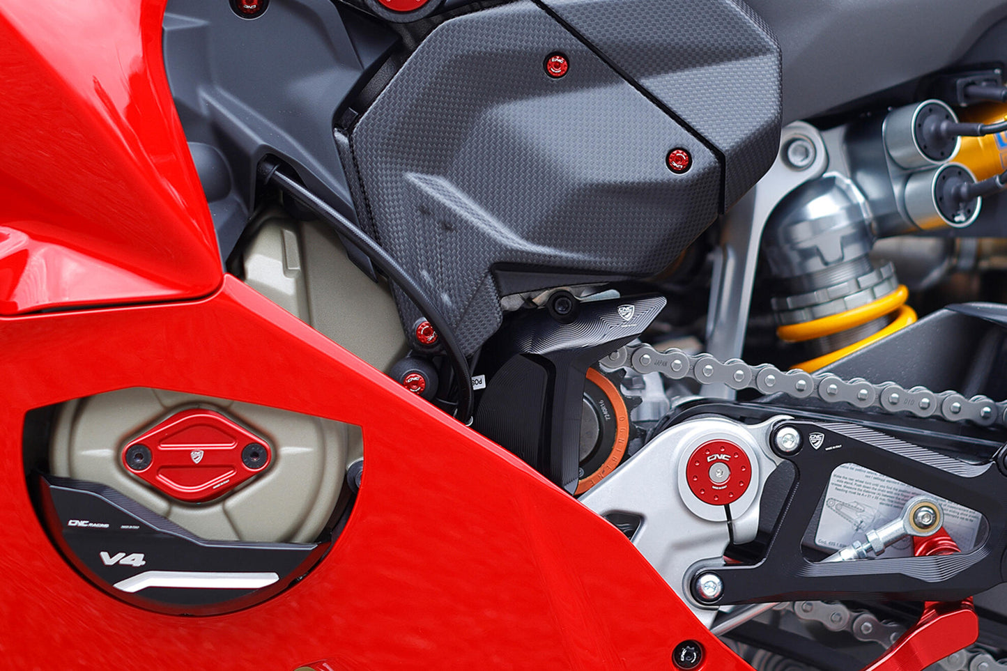 CP178 - CNC Racing Front Sprocket Cover for Ducati Panigale / Streetfighter V4 (2025+)