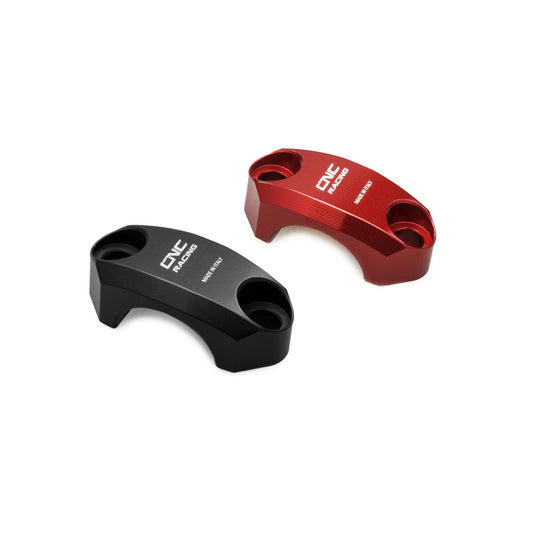 CLOSEOUT OS - CNC Racing - Brembo Master Cylinder Clamp Mirror Eliminator - Color Red