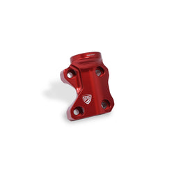 CLOSEOUT - CNC Racing Billet Right Side Mirror Mount / Master Cylinder Clamp - Multistrada - RED
