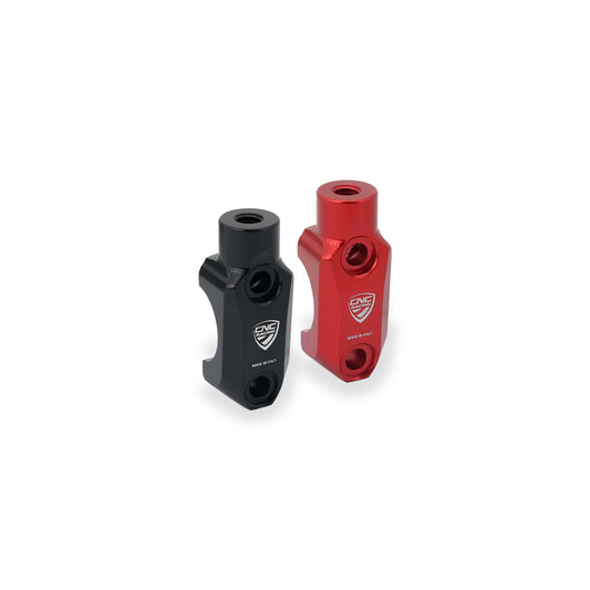 CLOSEOUT OS - CNC Racing - Brembo OE Clutch Clamp Mirror Mount - Streetfighter V4/V2 and Monster 937 - Color Red