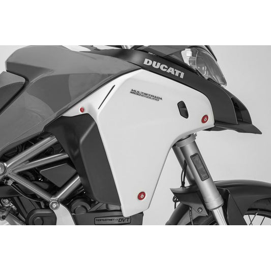 TT337 - CNC Racing Radiator Cover (Side Fairing) Cap Set for Ducati Multistrada 1200 Enduro
