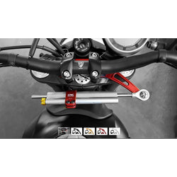 SD100 - CNC Racing Steering Damper Mount kit for Ducati Scrambler