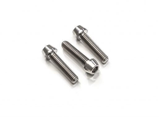 KV384X - CNC Racing Titanium Clutch Slave Bolts for Most Ducati's or Front Sprocket Bolt kit for 2017+ Monster 1200 and Scrambler 1100 (M6x16 )
