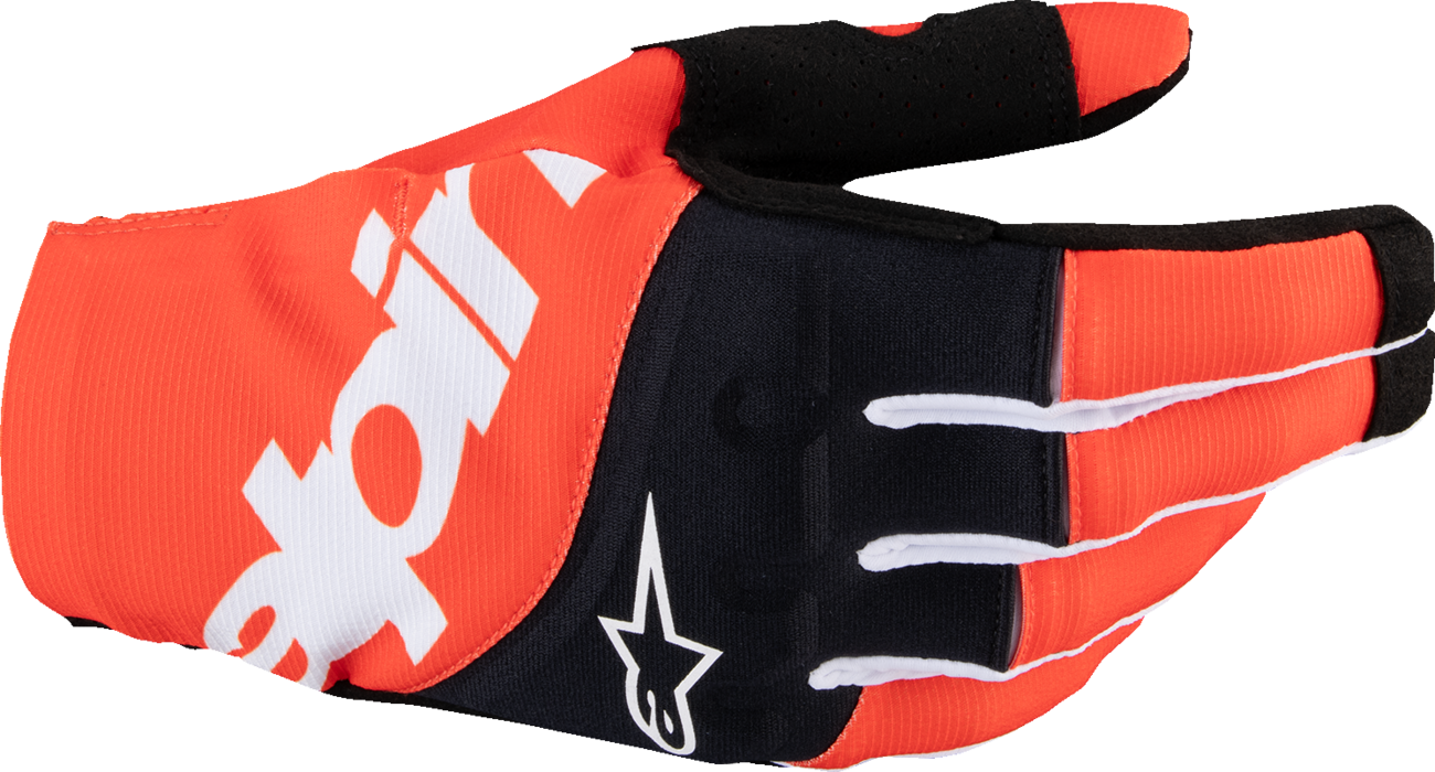 Alpinestars - Techstar MX Gloves - Black/Hot Orange