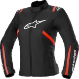 Alpinestars - Stella T-SPS v2 WP Jacket - Black/White/Red Fluo