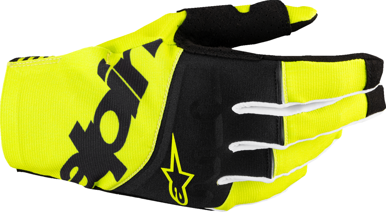 Alpinestars - Techstar MX Gloves - Black/Fluo Yellow