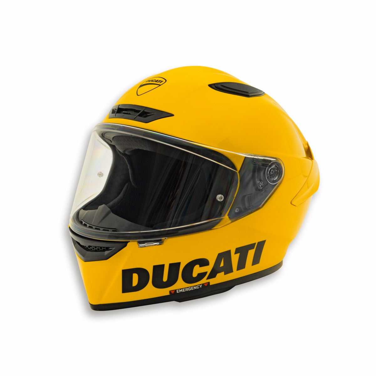98109201 - Ducati Logo Yellow Full-face Helmet