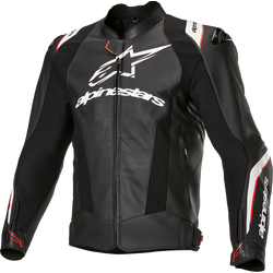 Alpinestars - Missile v3 Ignition Leather Jacket - Black/White