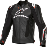 Alpinestars - Missile v3 Ignition Leather Jacket - Black/White