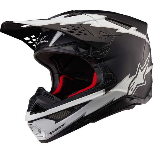 Alpinestars - Supertech M10 Helmet - Ampress - MIPS® - Matte Black/White