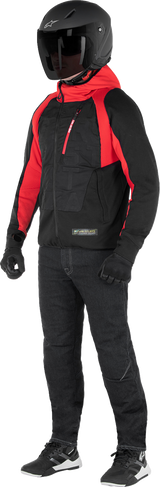 Alpinestars - MSE Hybrid Hooded Jacket - Black/Red
