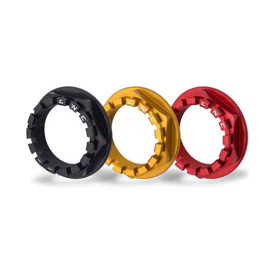 DA380 - CNC Racing Right Hand (Wheel) Rear Axle Nut for small hub (5 hole) Ducati