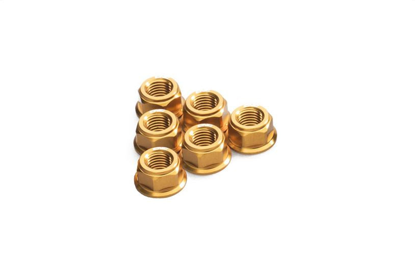 DA387 - CNC Racing Sprocket Nuts for Ducati (set of 6) - M10x1.25