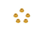 DA385 - CNC Racing Set of 5 ring gear nuts for the FC212 / FC301 / FC302 (hold sprocket to carrier), For Ducati and MV Agusta models - M8x1.25