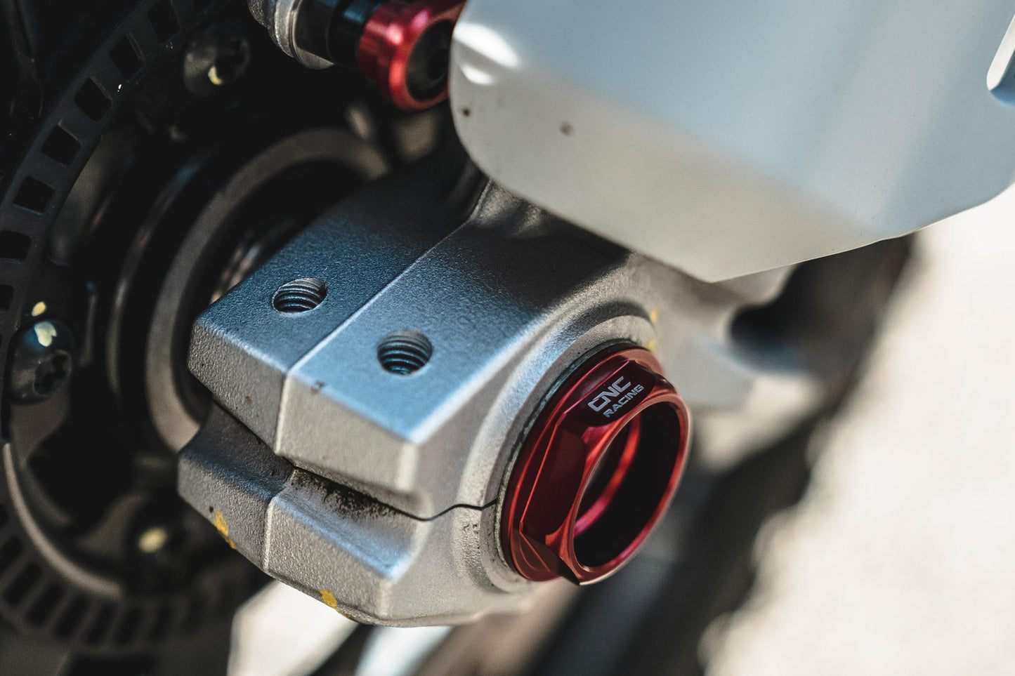 DA396 - CNC Racing - Large Front Wheel Axle Nut for Ducati