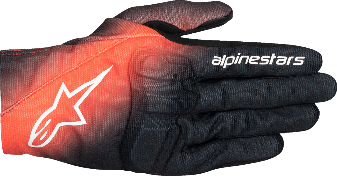 Alpinestars - Reef V2 Gloves - Black/Fluo Red/White
