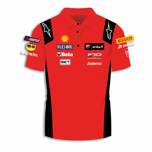 98780500 - Ducati GPMX Team Replica 26 Short-sleeved polo shirt