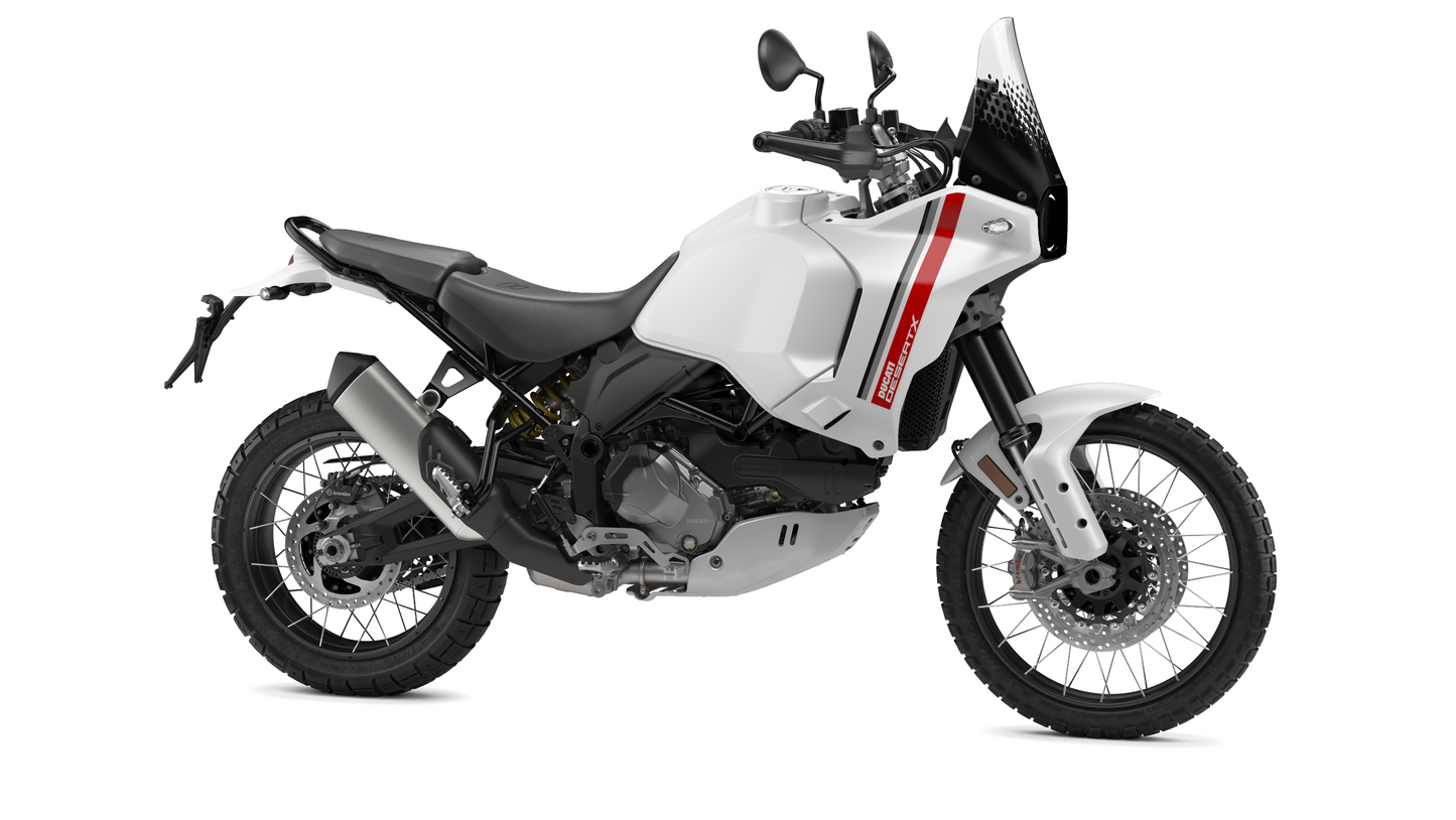 2025 Ducati DesertX - Star White Silk