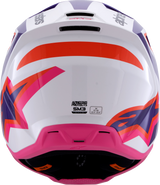 Alpinestars - SM3 Helmet - Heat - Gloss White/Purple/Pink