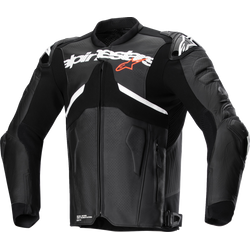Alpinestars - Atem v5 Leather Jacket - Black/White