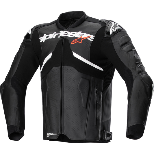 Alpinestars - Atem v5 Leather Jacket - Black/White