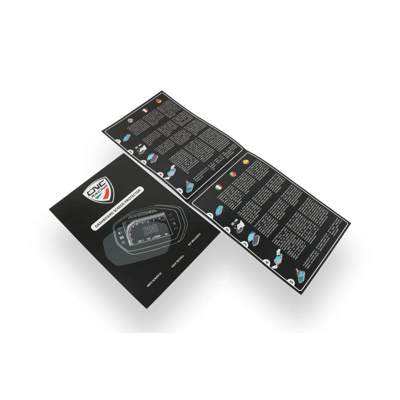 DP015N - CNC Racing Dashboard Screen Protector Kit for the Ducati DesertX