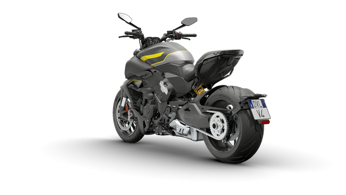 2025 Ducati Diavel V4 - Black Roadster