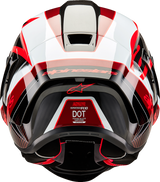 Alpinestars - Supertech R10 Helmet - Team - Black/Carbon Red/Gloss White