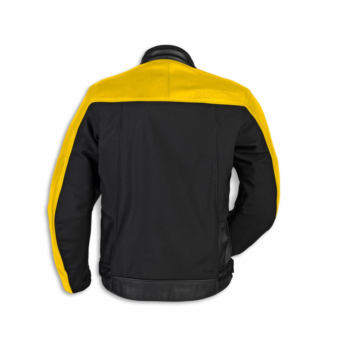 9810932 - Ducati Logo C1 2.0 Leather-fabric Jacket - YELLOW