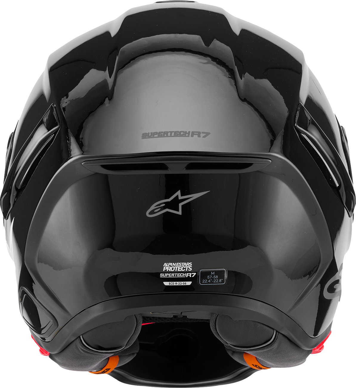 Alpinestars - Supertech R7 Helmet - 22.06 - Solid - Gloss Black