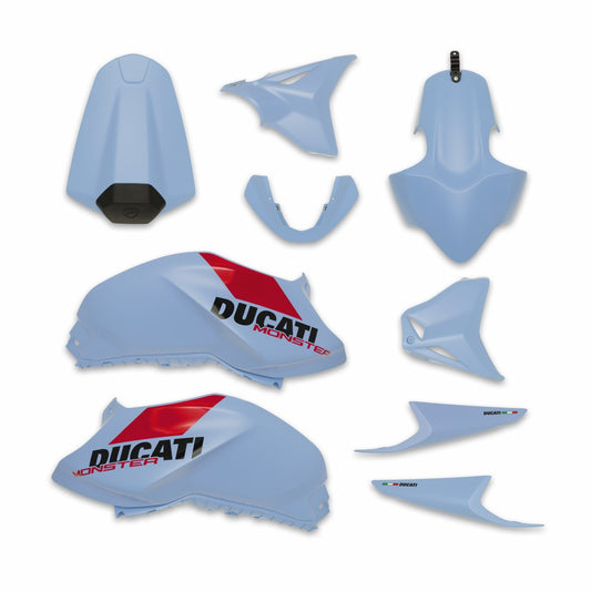 97181271AA - Customized Light Blue fairings - Monster