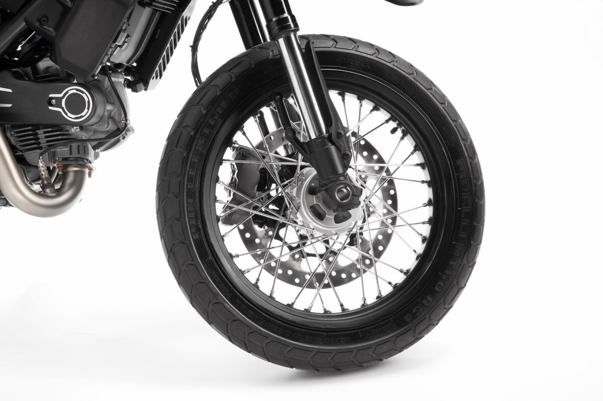 96380031A - SPOKE RIM SET - SCRAMBLER - SILVER