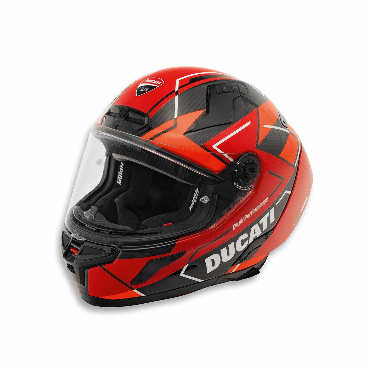 98109579 - Ducati Speed Evo V3 Full-Face Helmet - BLACK/RED