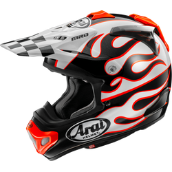 Arai Helmets - VX-Pro4 Helmet - Flame - White