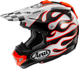 Arai Helmets - VX-Pro4 Helmet - Flame - White