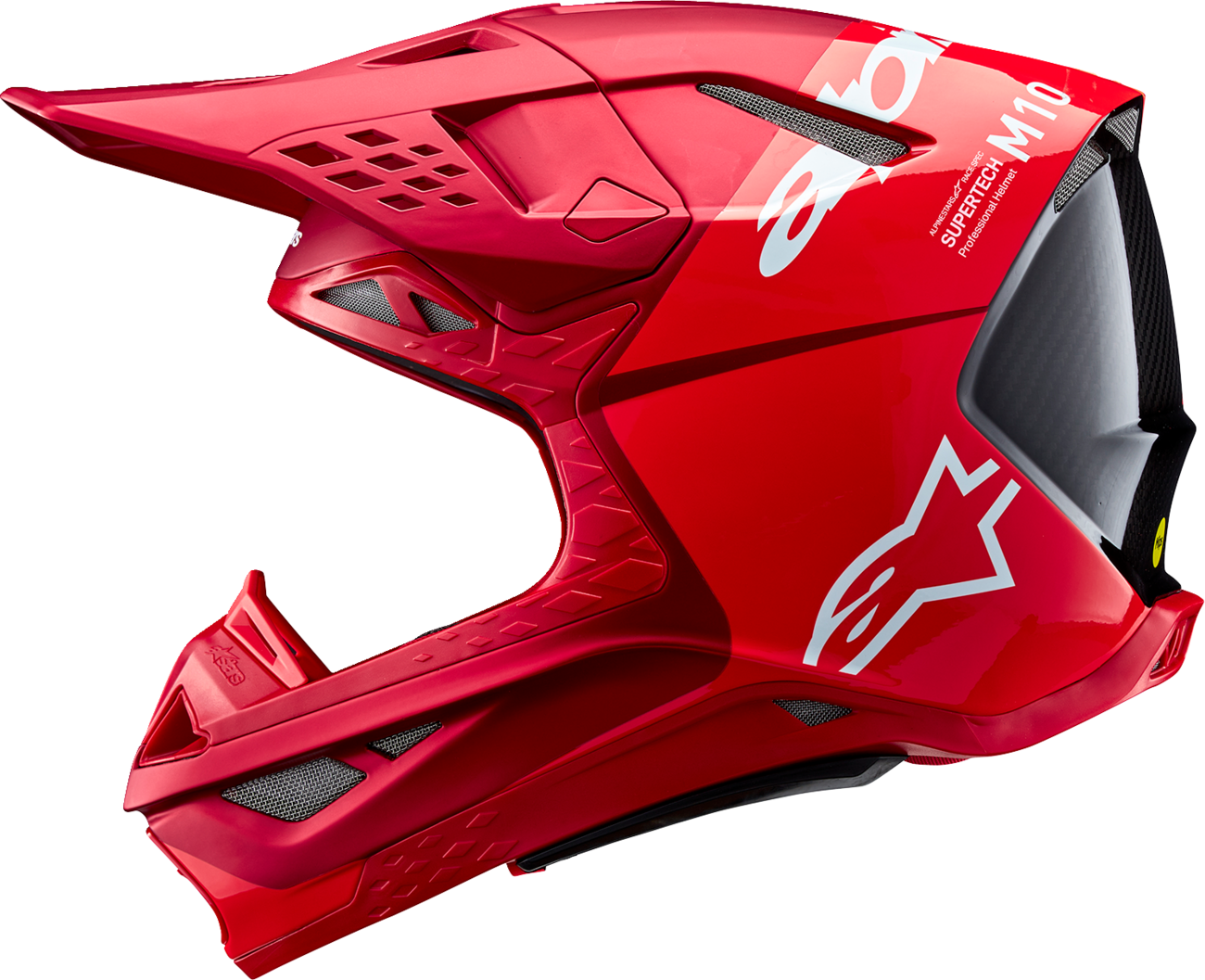 Alpinestars - Supertech M10 Helmet - Flood - MIPS® - Red Fluo/Red