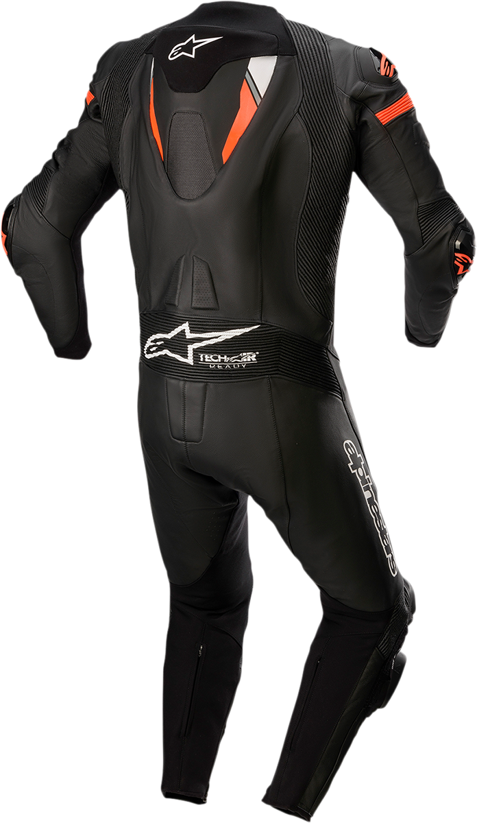 Alpinestars - Missile Ignition v2 1-Piece Leather Suit - Black/Red Fluo