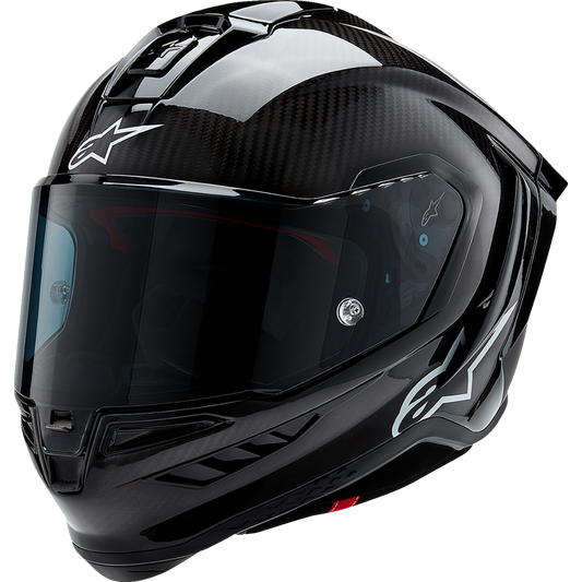 CLOSEOUT OS - Alpinestars - Supertech R10 Helmet - Solid - Carbon Black - Size S