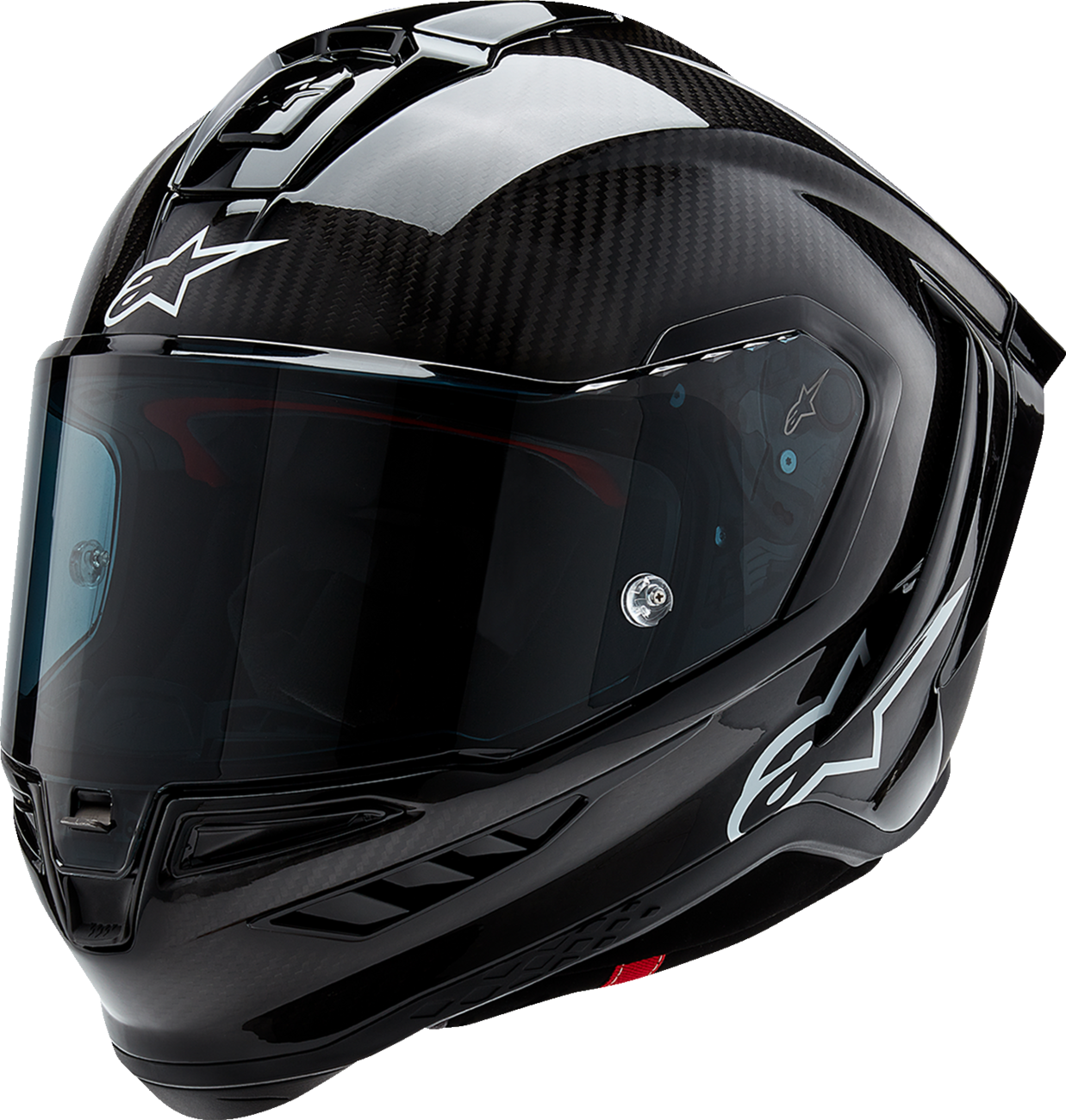 CLOSEOUT OS - Alpinestars - Supertech R10 Helmet - Solid - Carbon Black - Size S