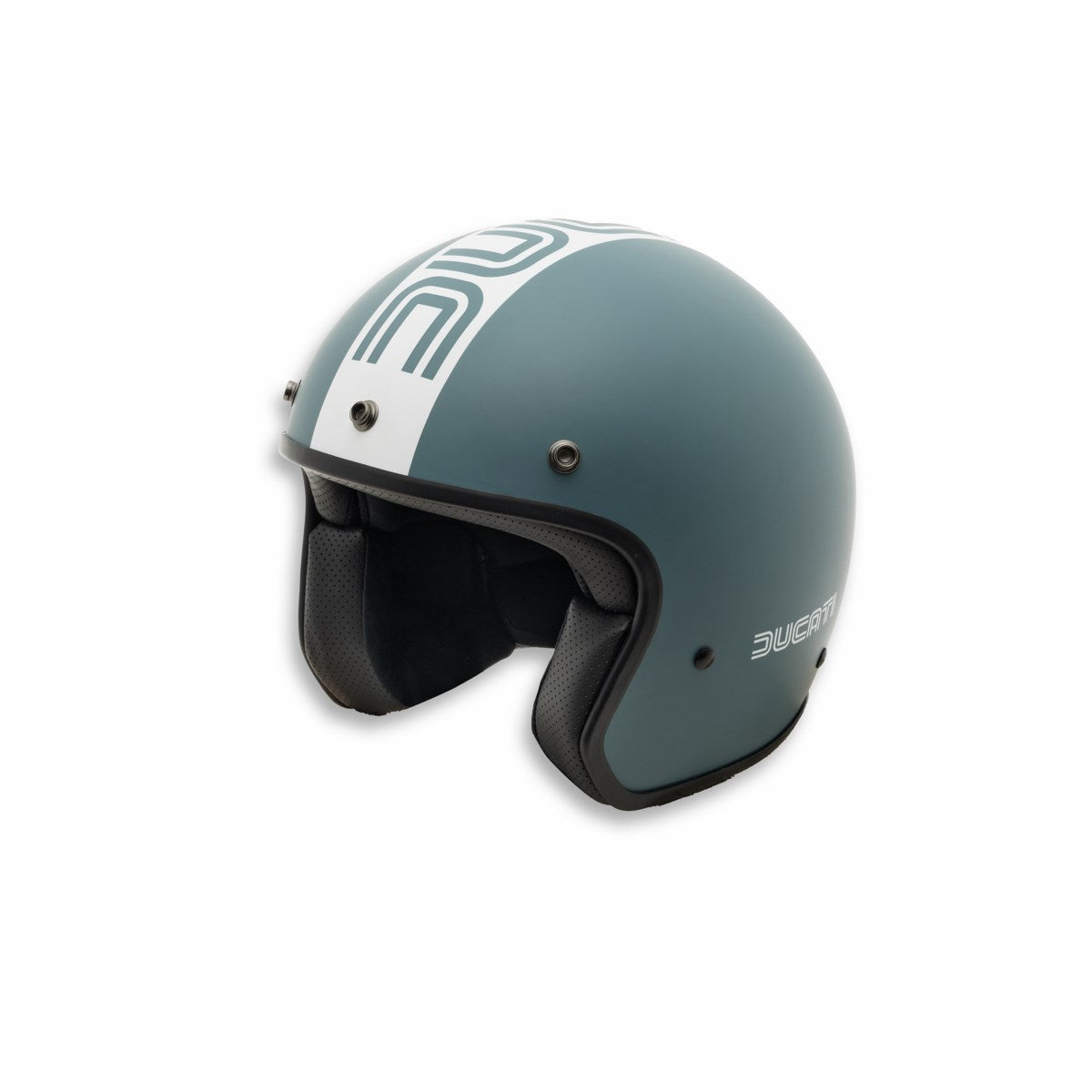 98110009 - Ducati Heritage Open Face Helmet - GREEN