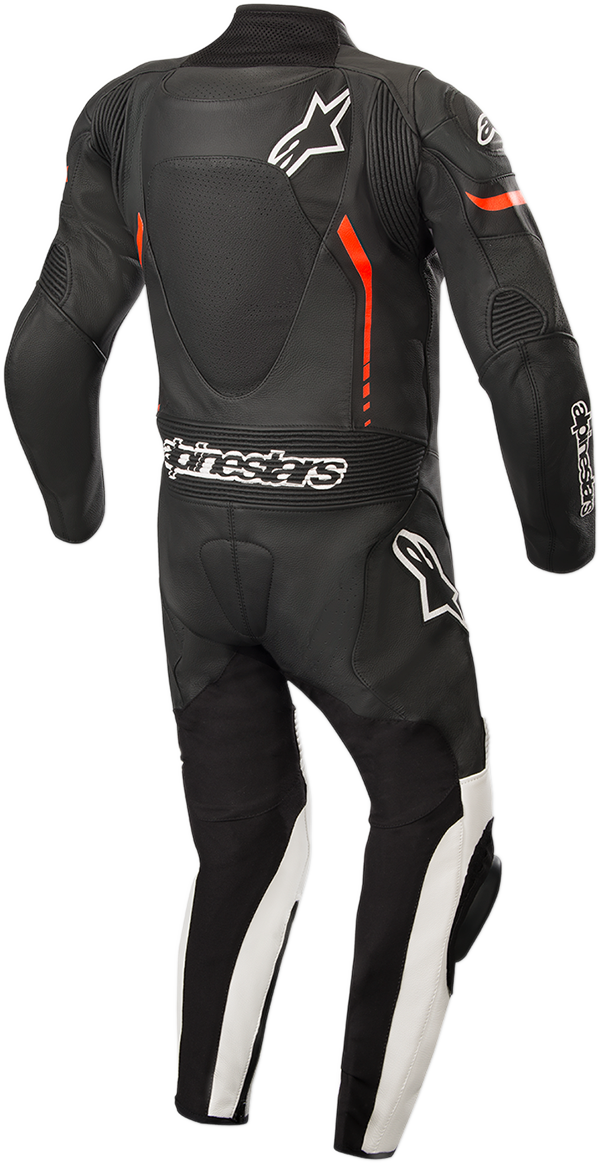 Alpinestars - Youth GP Plus 1-Piece Leather Suit - Black/White/Red Fluorescent