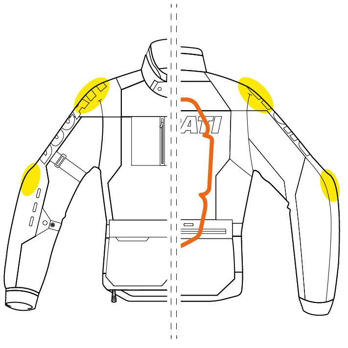 CLOSEOUT - Tour Summer C1 Fabric Jacket - SIZE XXL
