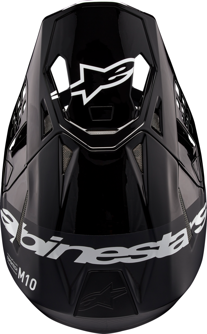 Alpinestars - Supertech M10 Helmet - Flood - MIPS® - Black/Dark Gray