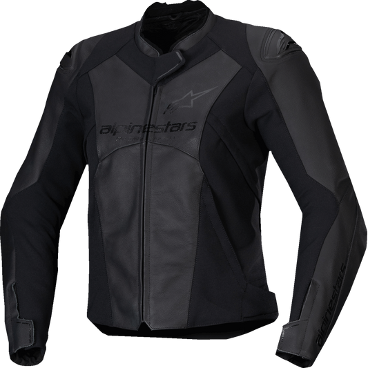 Alpinestars - Stella Faster v3 Leather Jacket - Black/Black