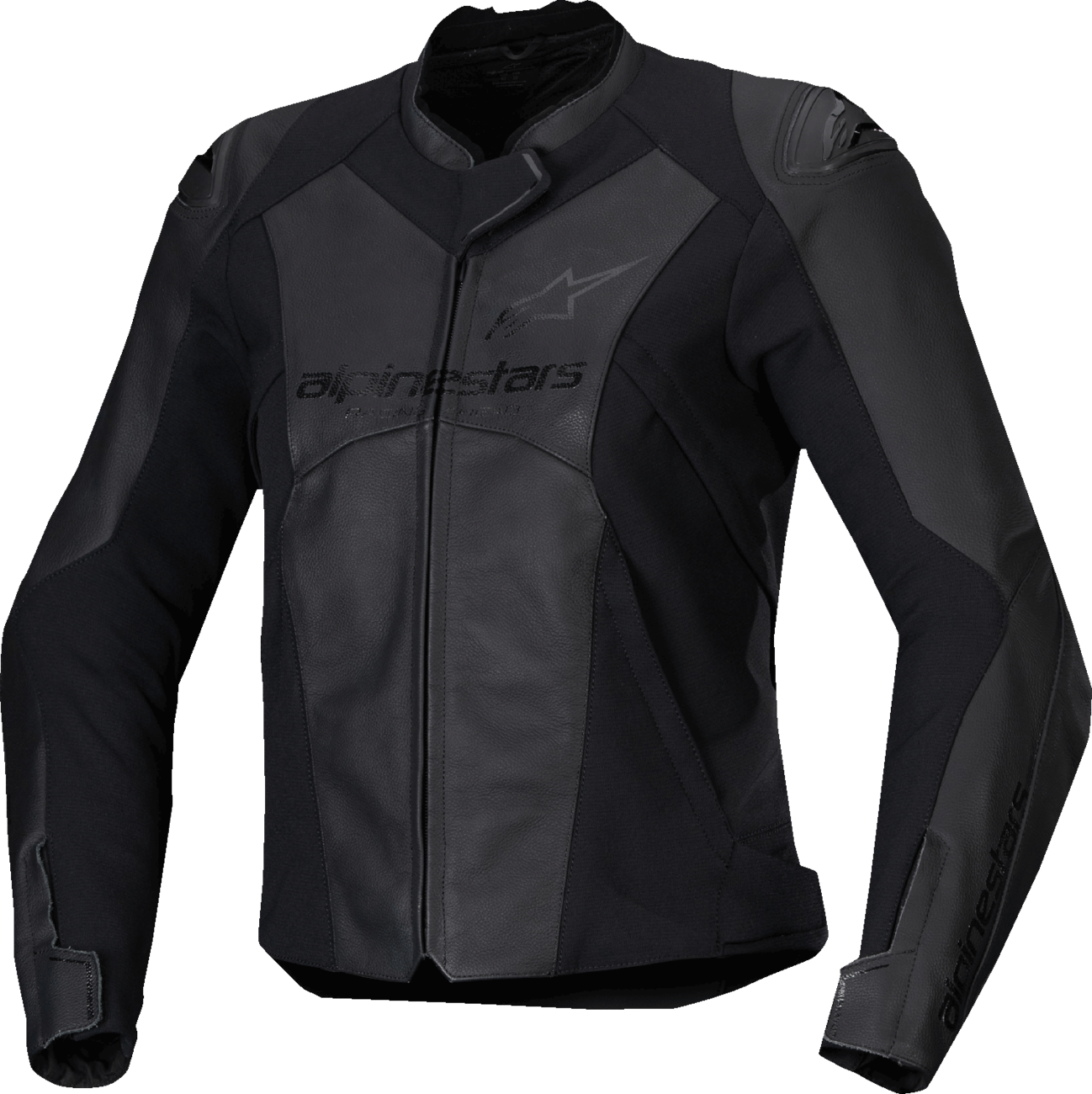 Alpinestars - Stella Faster v3 Leather Jacket - Black/Black