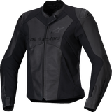 Alpinestars - Stella Faster v3 Leather Jacket - Black/Black