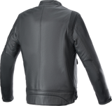 Alpinestars - Dyno Leather Jacket - Black/Ruby Red/Ecru
