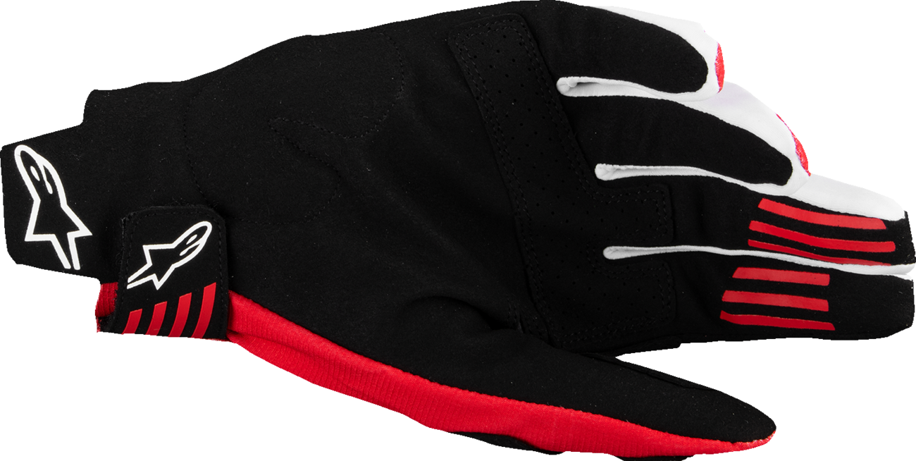 Alpinestars - Techstar MX Gloves - Black/Bright Red