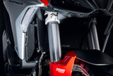 PRN015299-02 - Evotech Ducati Multistrada V4 Rally Radiator Oil Cooler Guard Set (2023+)